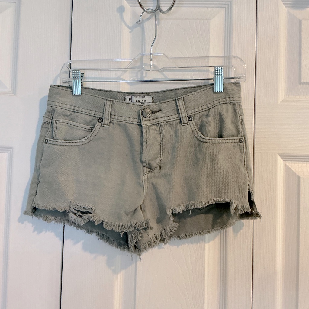 Free People Denim Shorts - Size 2 / 26